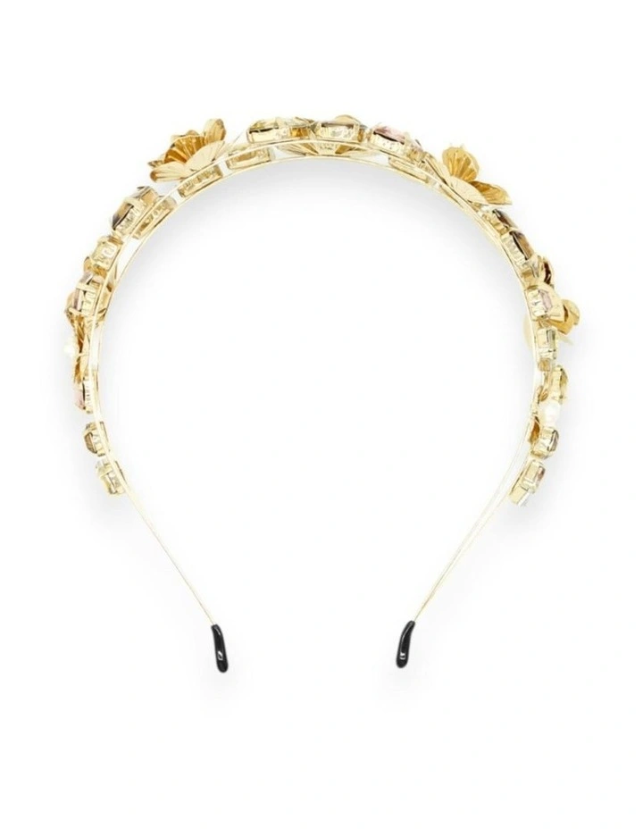 Natasha Headband in Gold image 4