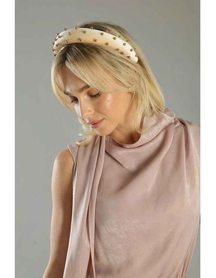 Lorelei Headband in Gold image 2