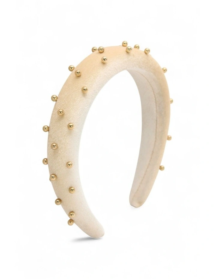 Lorelei Headband in Gold image 3