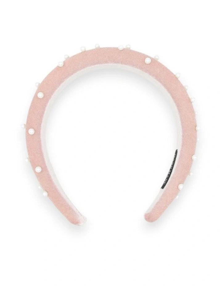 Lorelei Headband in Pink image 3