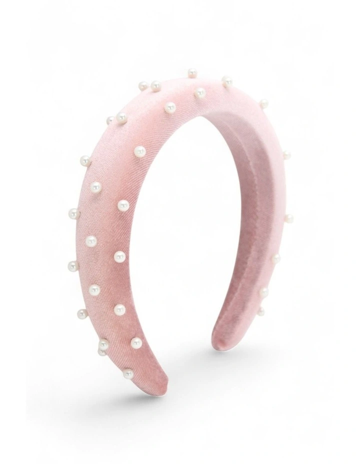 Lorelei Headband in Pink image 3