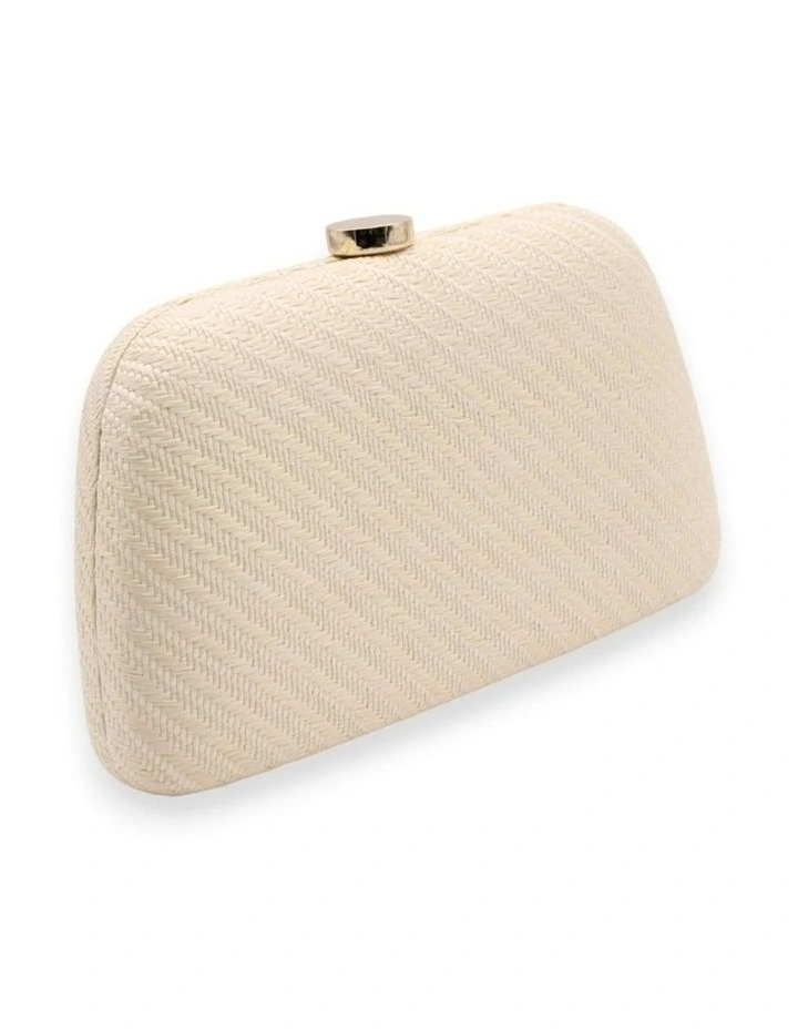 Brooke Clutch in Cream image 3