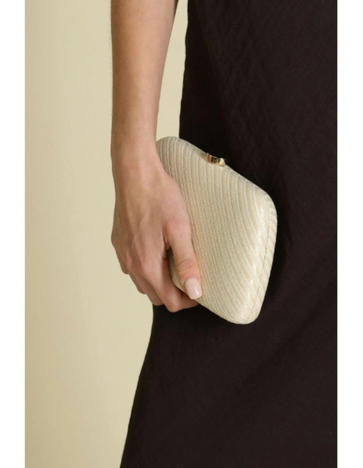 Brooke Clutch in Cream image 6