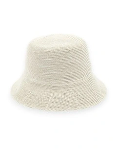 Maryjane Bucket Hat in Beige