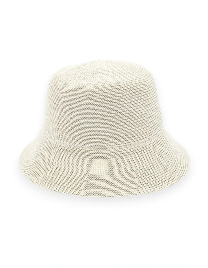 Maryjane Bucket Hat in Beige image 1