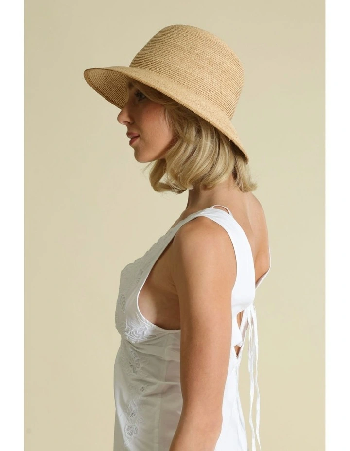 Damaris Bucket Hat in Natural image 4