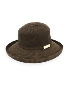 Maisie Thermal Hat in Chocolate Brown