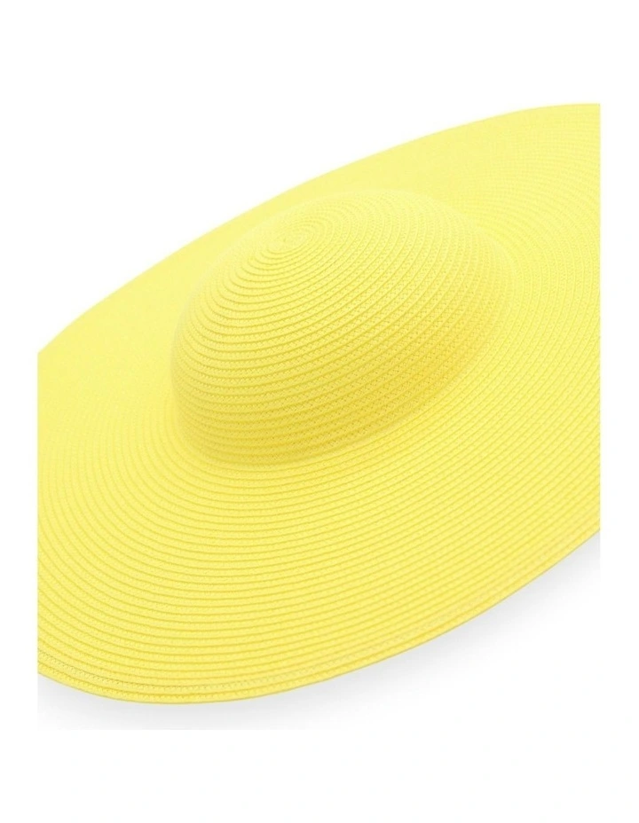 Mona Racewear Plate Hat in Yellow image 4