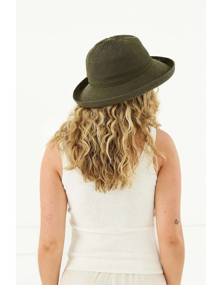 Maisie Thermal Hat in Khaki image 4