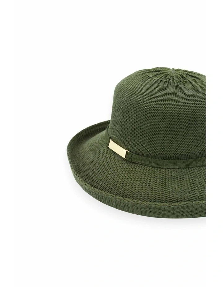 Maisie Thermal Hat in Khaki image 6