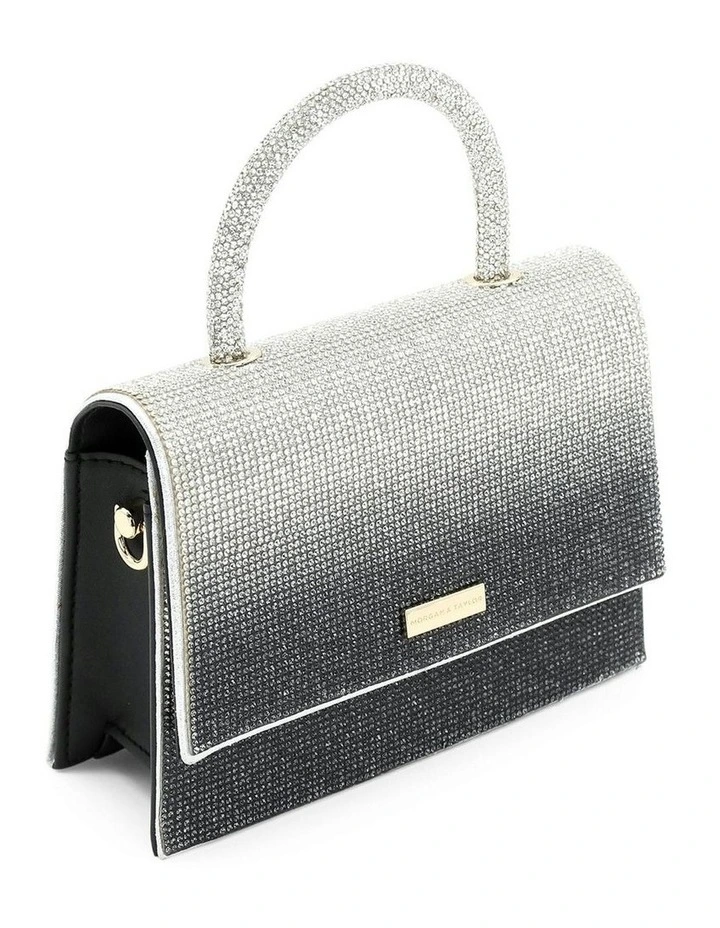 Odette Top Handle Bag in Black image 3