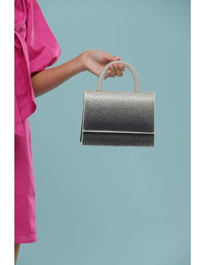 Odette Top Handle Bag in Black image 4