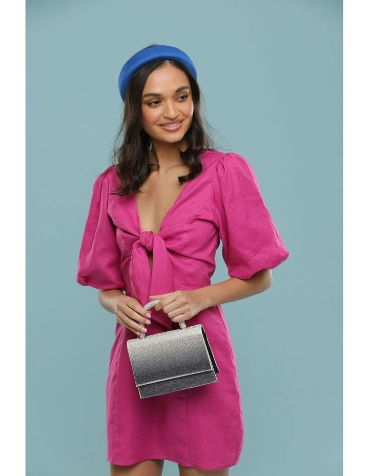 Odette Top Handle Bag in Black image 5