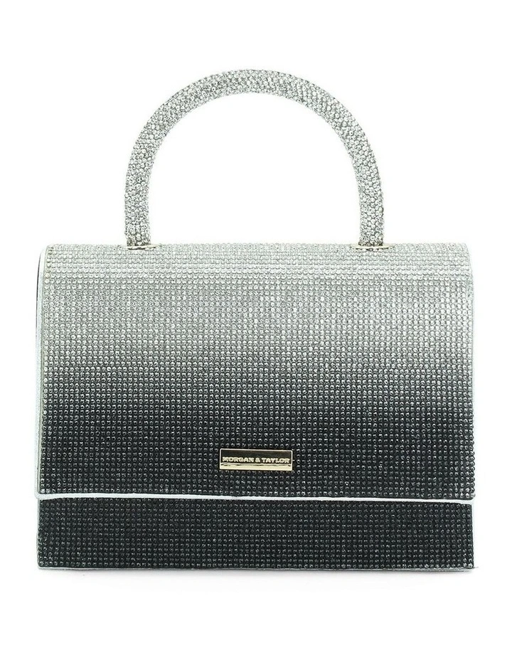 Odette Top Handle Bag in Black image 7