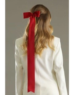 Lala Hair Bow in Red