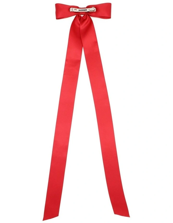 Lala Hair Bow in Red image 6