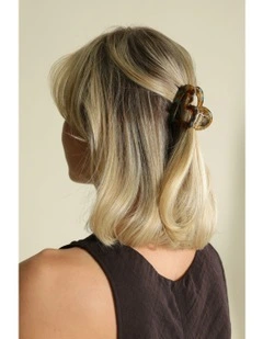 Isha Hair Claw Set in Black