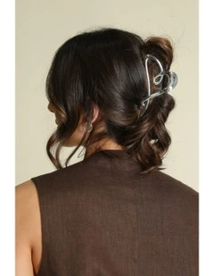 Delphie Hair Claw Set in Blue