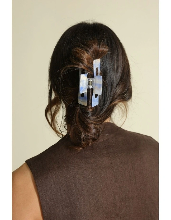 Delphie Hair Claw Set in Pink image 6