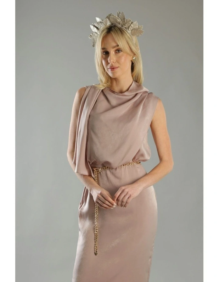 Amaryllis Headpiece in Gold image 4