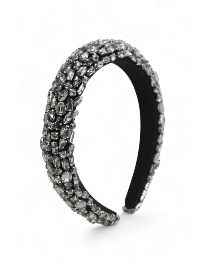 Hayden Headband in Black image 3