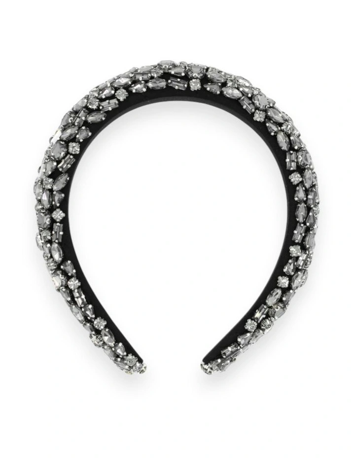 Hayden Headband in Black image 4