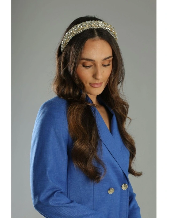 Hayden Headband in White image 1