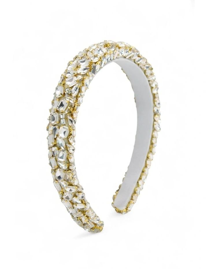 Hayden Headband in White image 4