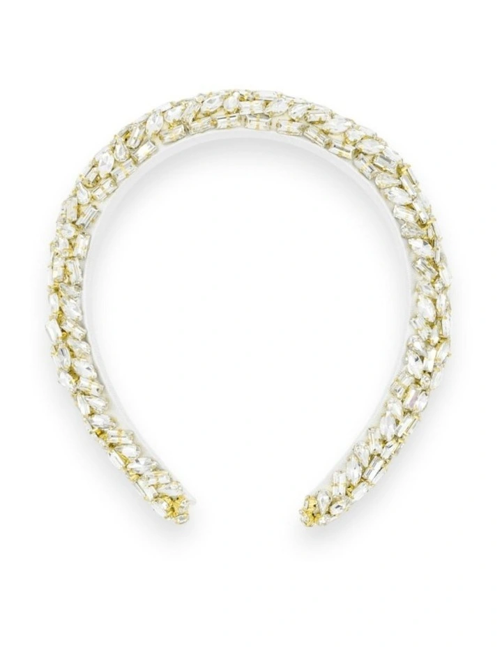 Hayden Headband in White image 6