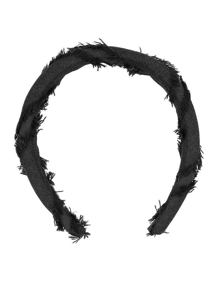 Stephanie Headband in Black image 4