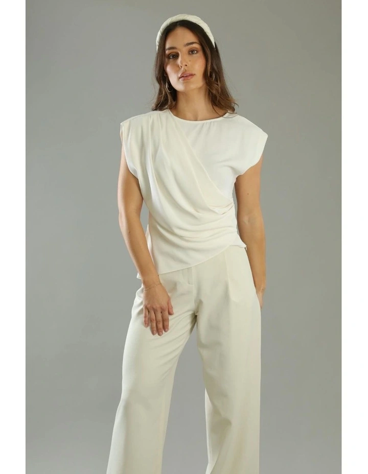 Stephanie Headband in White image 3