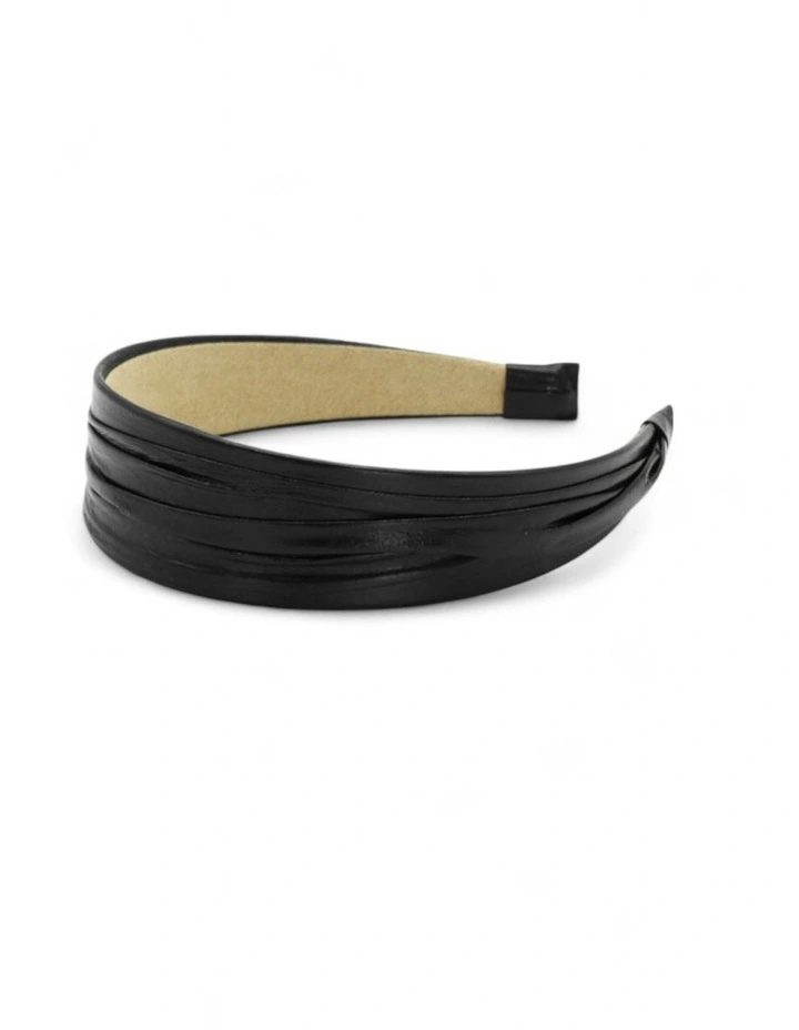 Margot Headband in Black image 2