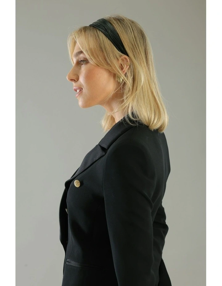 Margot Headband in Black image 5