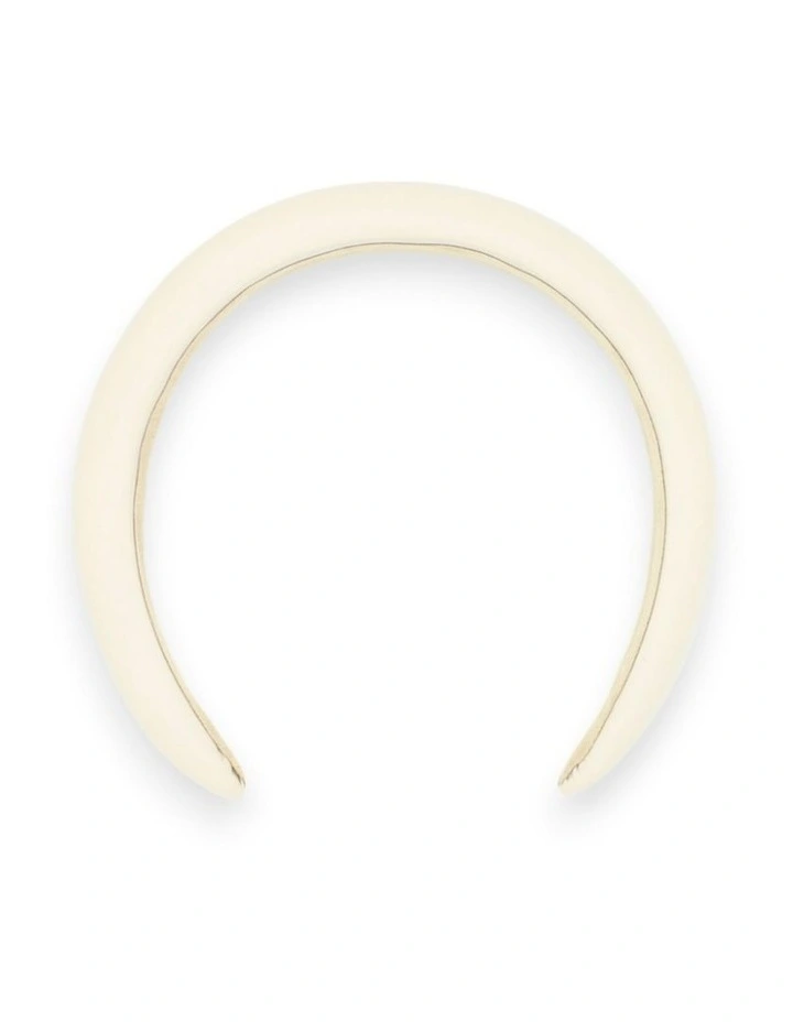Kendall Headband in Beige image 5