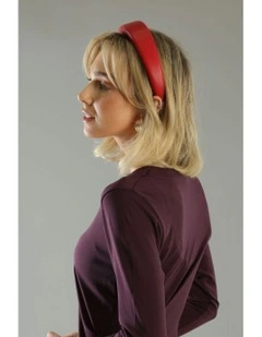 Kendall Headband in Red
