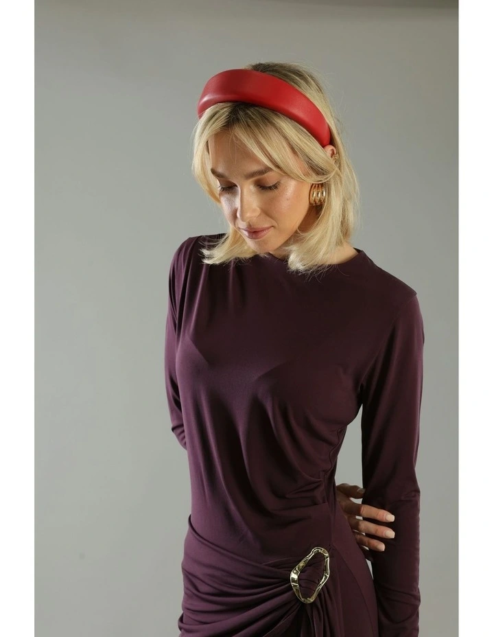 Kendall Headband in Red image 5