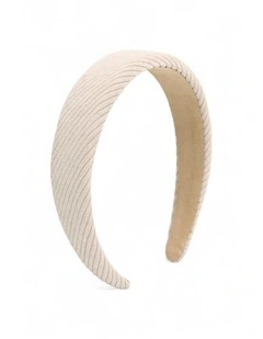 Noel Headband in Beige