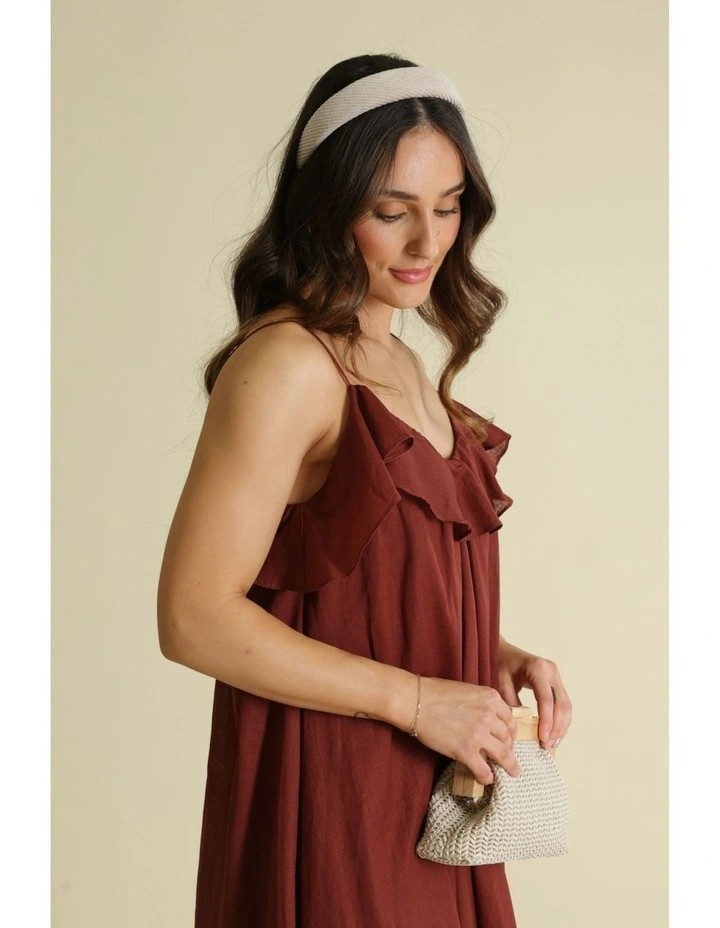 Noel Headband in Beige image 1