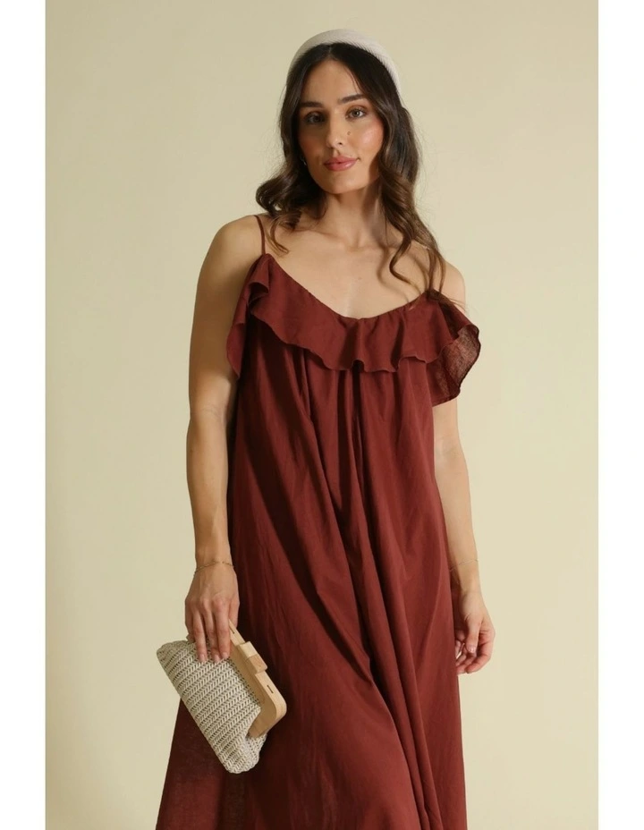 Noel Headband in Beige image 2