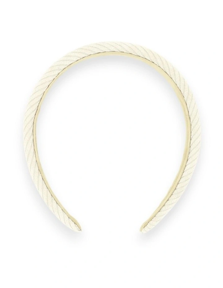 Noel Headband in Beige image 5