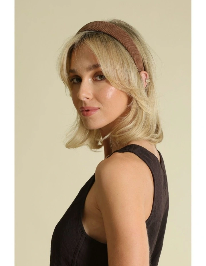 Noel Headband in Brown image 2