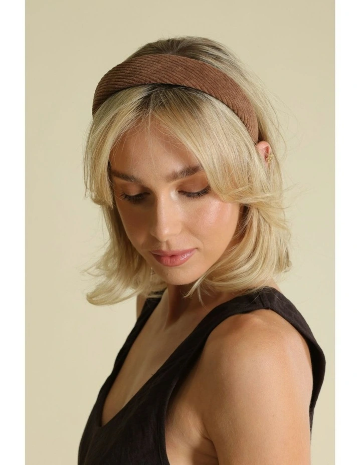 Noel Headband in Brown image 4