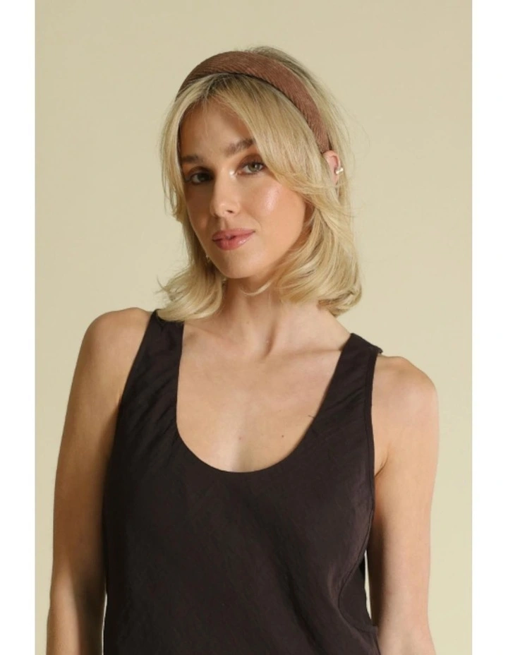 Noel Headband in Brown image 7