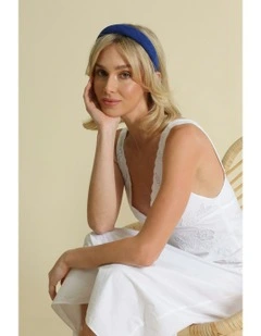 Noel Headband in Cobalt Blue