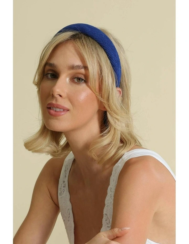 Noel Headband in Cobalt Blue image 2