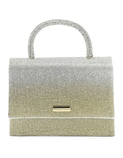 Odette Top Handle Bag in Gold