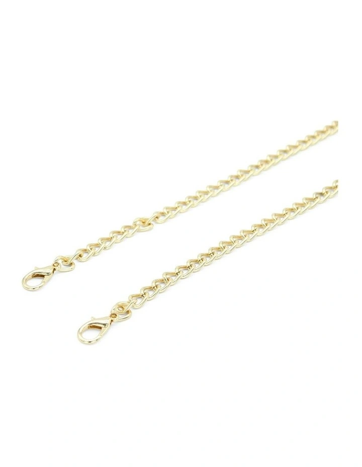 Odette Top Handle Bag in Gold image 4