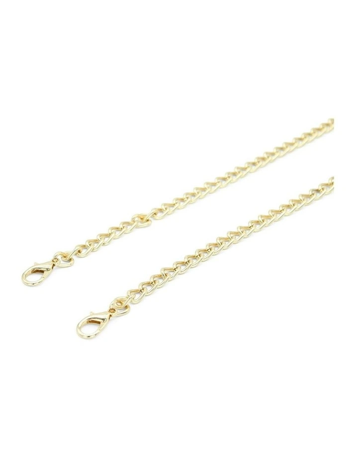 Odette Top Handle Bag in Gold image 6