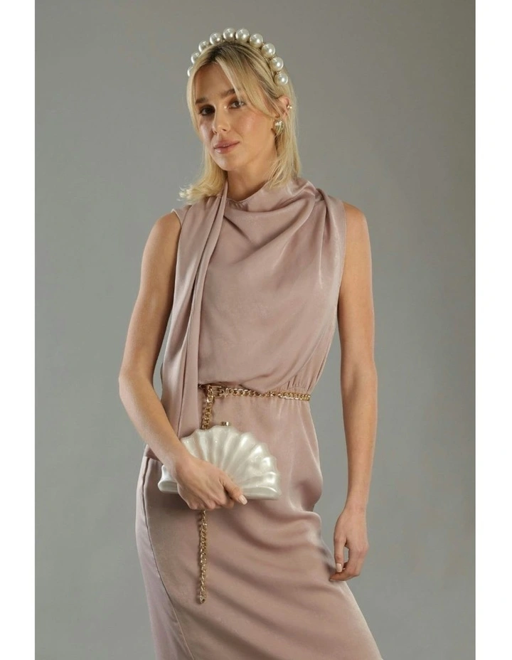 Meri Acrylic Clutch in White image 4