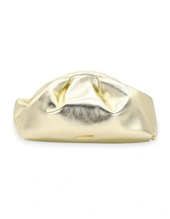 Annette Soft Clutch in Gold